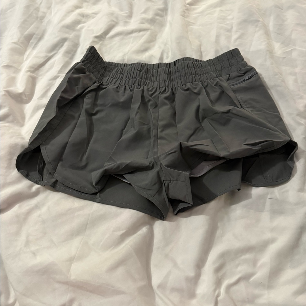 Blooming Jelly lined shorts with zipper pocket size XL